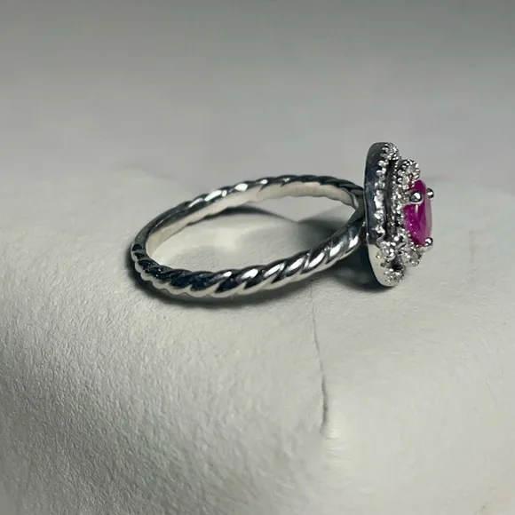 Stunning RUBY and DIAMOND Ring - Picture 4 of 9